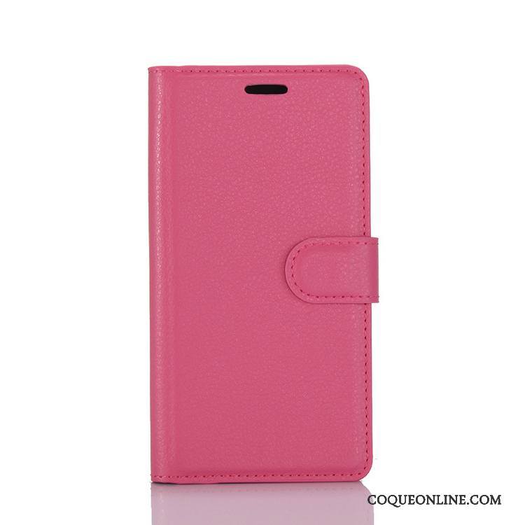 Sony Xperia Xa1 Étui En Cuir Housse Violet Téléphone Portable Protection Coque Carte