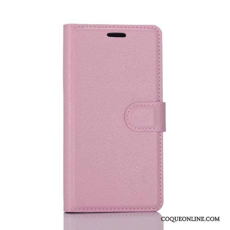 Sony Xperia Xa1 Étui En Cuir Housse Violet Téléphone Portable Protection Coque Carte