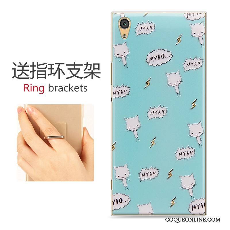 Sony Xperia Xa1 Étui Tendance Multicolore Dessin Animé Peinture Coque Protection