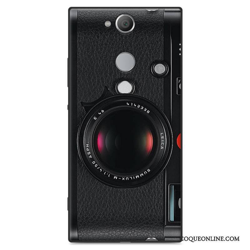 Sony Xperia Xa2 Coque De Téléphone Étui Créatif Fluide Doux Délavé En Daim Tout Compris Tendance