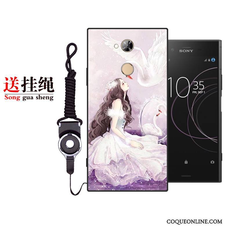 Sony Xperia Xa2 Coque Incassable Silicone Charmant Fluide Doux Dessin Animé Étui Protection