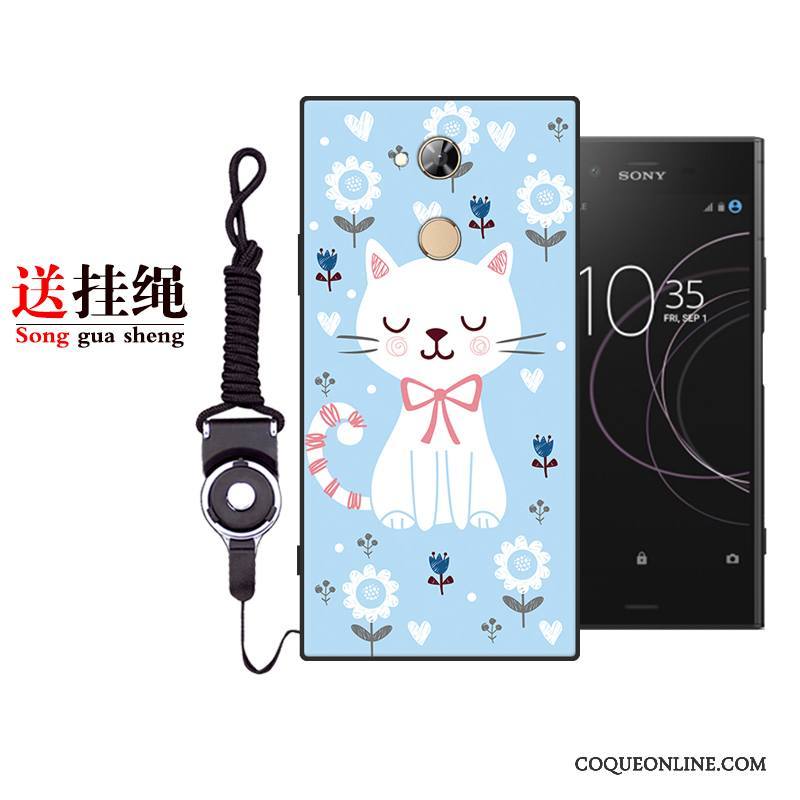 Sony Xperia Xa2 Coque Incassable Silicone Charmant Fluide Doux Dessin Animé Étui Protection