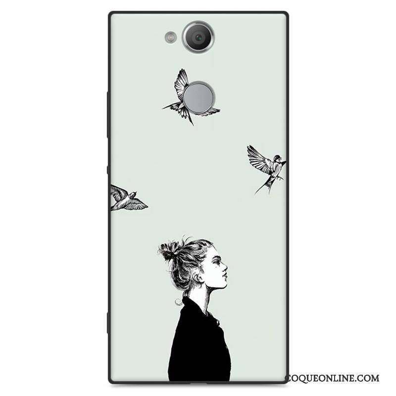 Sony Xperia Xa2 Incassable Fluide Doux Protection Coque De Téléphone Étui Tendance Silicone