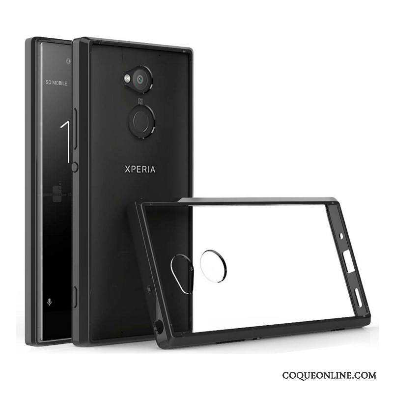 Sony Xperia Xa2 Ultra Personnalité Incassable Border Étui Protection Vert Coque De Téléphone