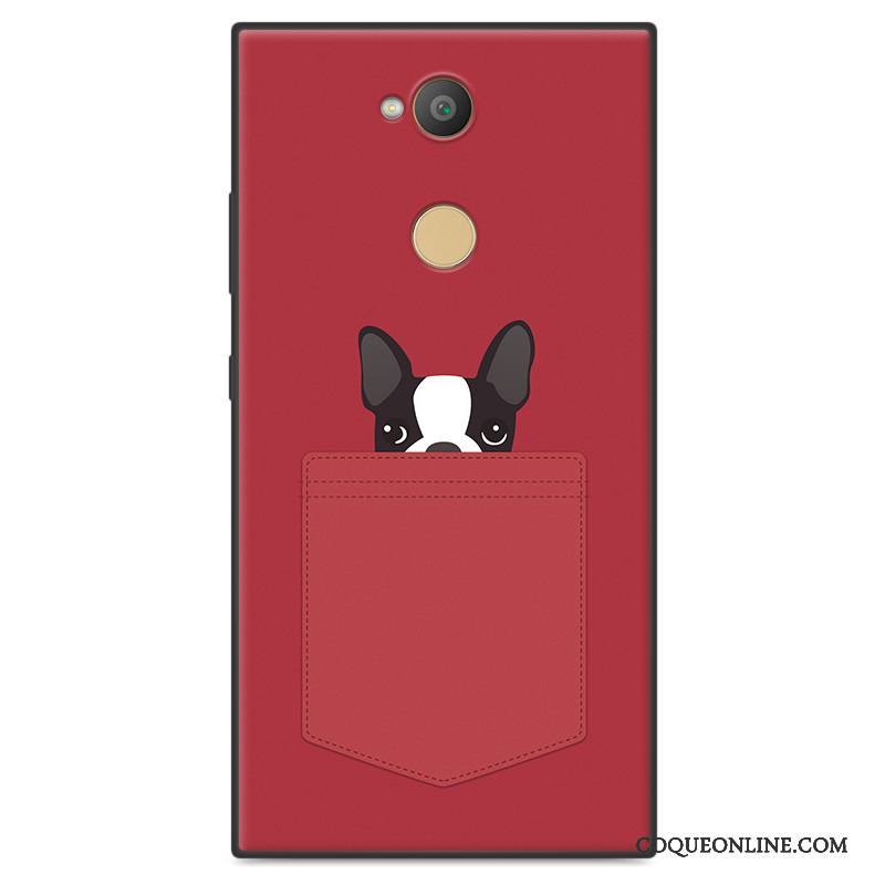 Sony Xperia Xa2 Ultra Protection Charmant Étui Coque De Téléphone Dessin Animé Bleu Fluide Doux