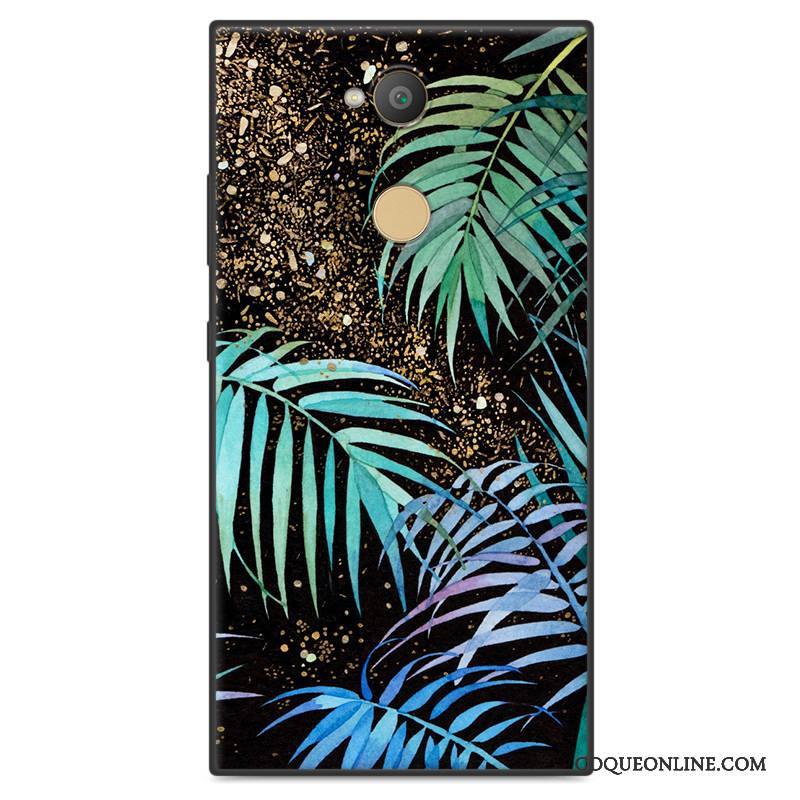 Sony Xperia Xa2 Ultra Protection Charmant Étui Coque De Téléphone Dessin Animé Bleu Fluide Doux