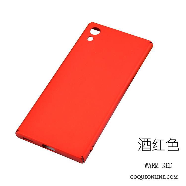 Sony Xperia Xa2 Ultra Protection Difficile Délavé En Daim Coque De Téléphone Rouge Étui Fluide