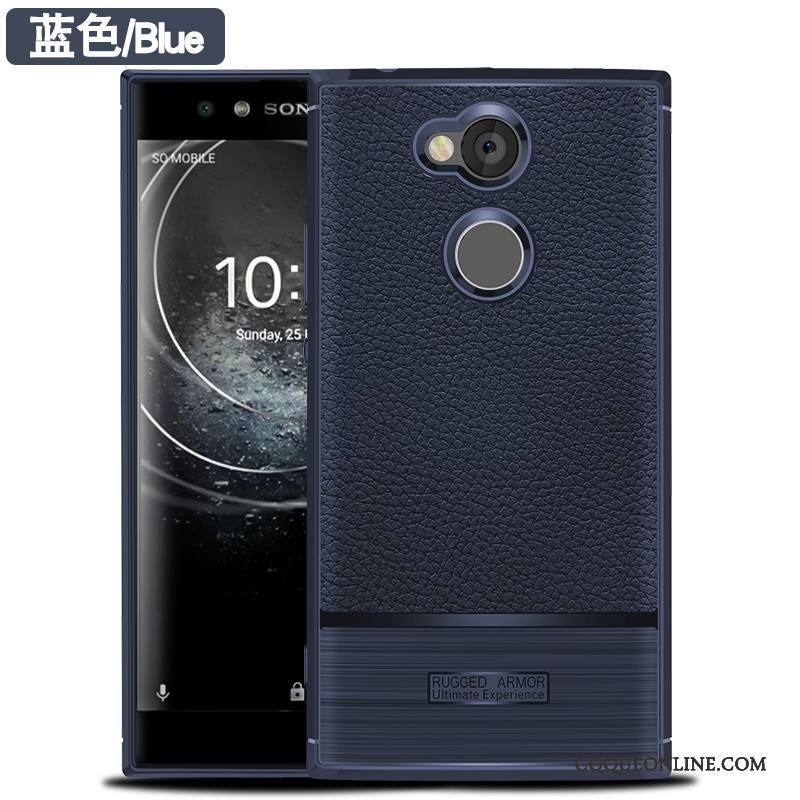 Sony Xperia Xa2 Ultra Protection Étui Incassable Silicone Coque De Téléphone Gris Fluide Doux