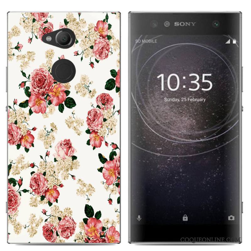 Sony Xperia Xa2 Ultra Étui Téléphone Portable Multicolore Fluide Doux Coque De Téléphone Peinture Protection