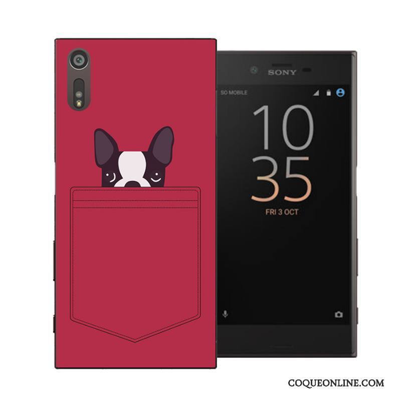 Sony Xperia Xz Coque De Téléphone Protection Étui Difficile Noir Créatif Personnalité