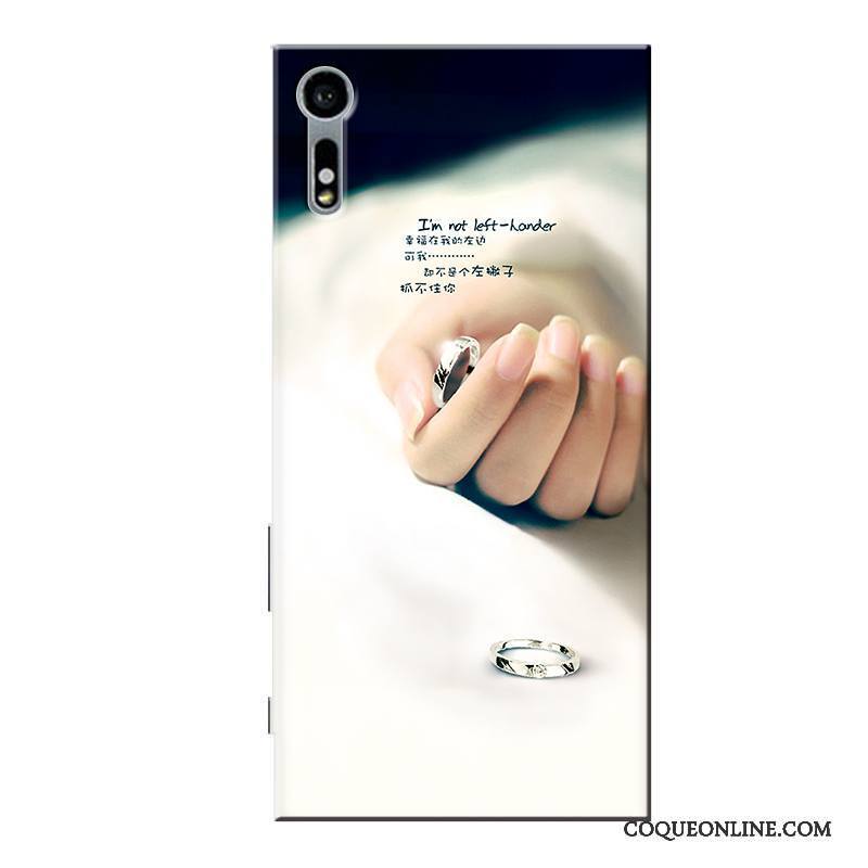 Sony Xperia Xz Modèle Blanc Dessin Animé Coque De Téléphone Personnalisé Téléphone Portable Fluide Doux