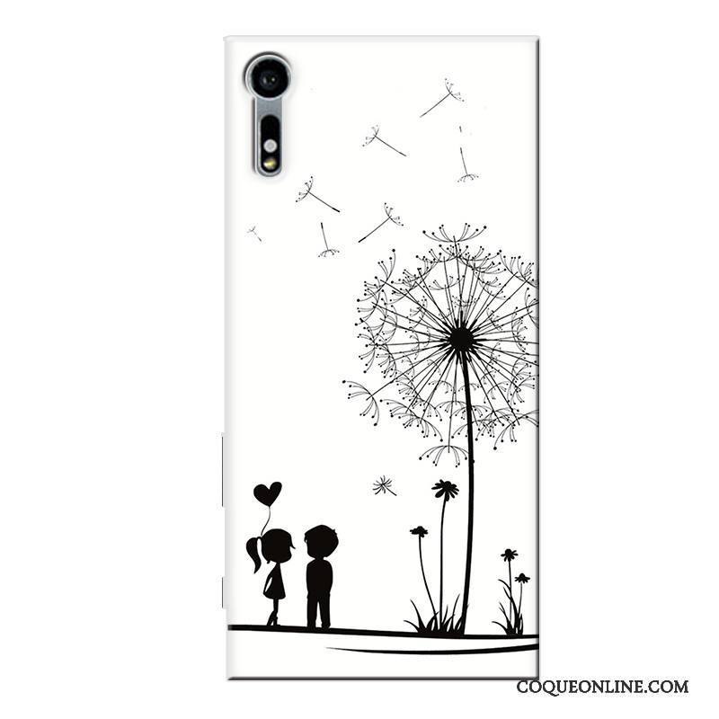 Sony Xperia Xz Modèle Blanc Dessin Animé Coque De Téléphone Personnalisé Téléphone Portable Fluide Doux