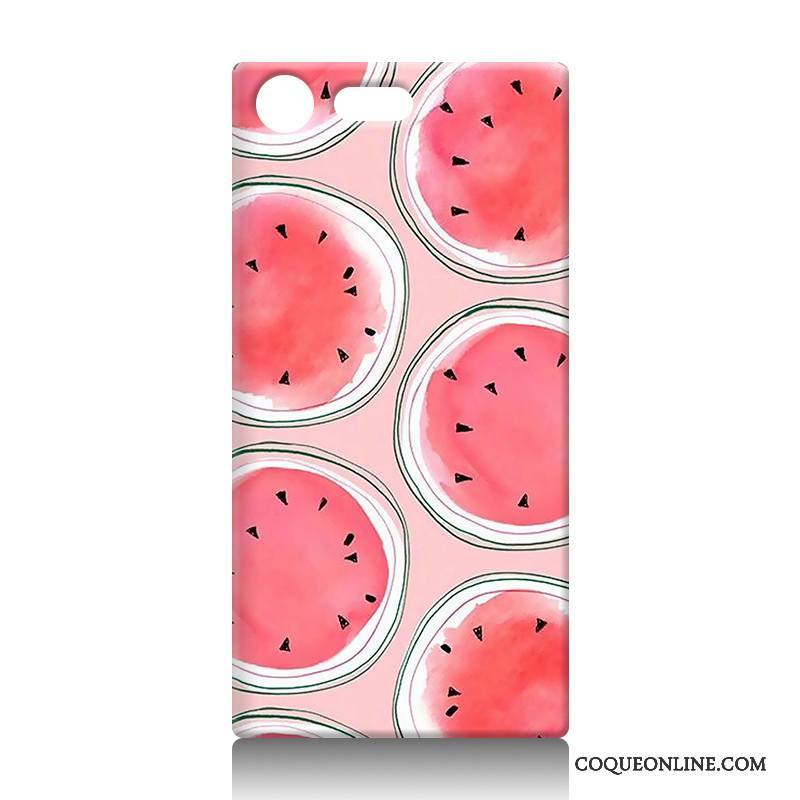 Sony Xperia Xz Premium Fluide Doux Étui Coque De Téléphone Incassable Protection Silicone Rouge