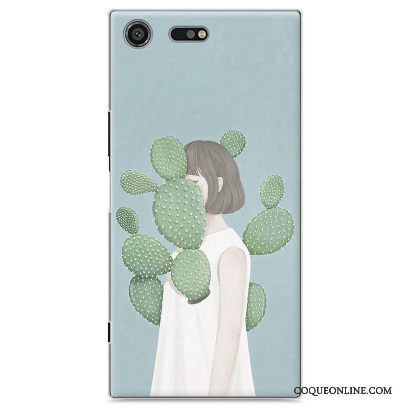 Sony Xperia Xz Premium Protection Peinture Petit Coque De Téléphone Étui Art Jaune