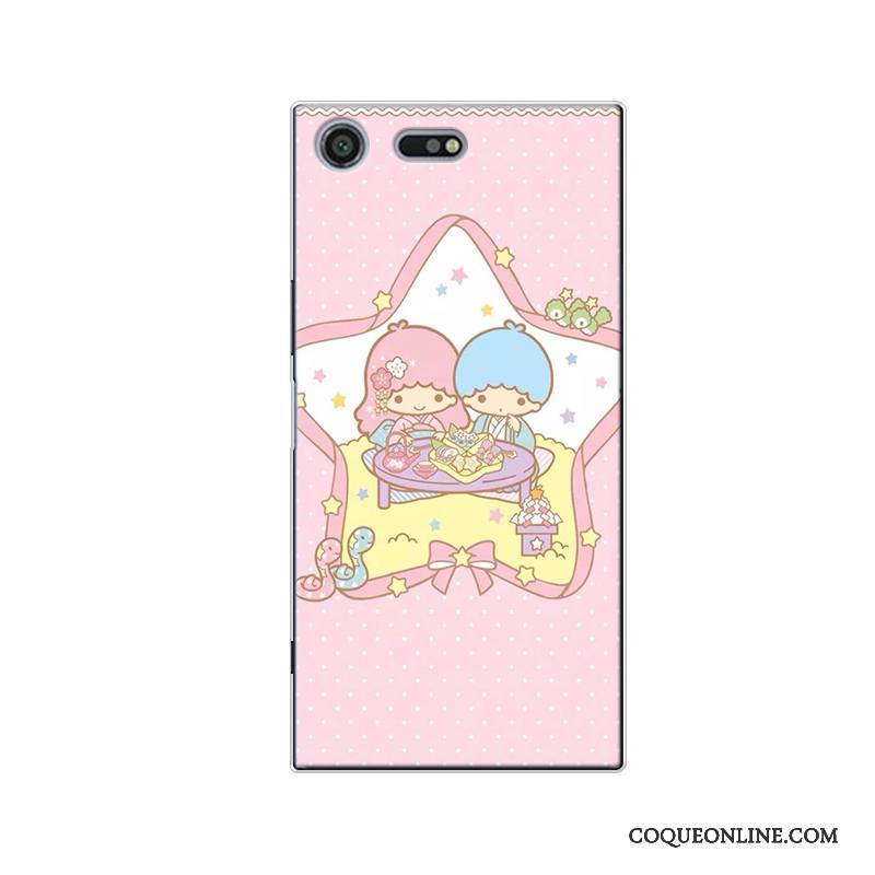 Sony Xperia Xz Premium Silicone Étoile Charmant Tout Compris Coque De Téléphone Bleu Dessin Animé