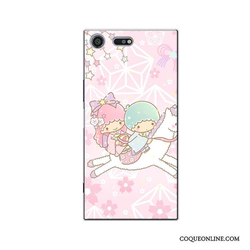 Sony Xperia Xz Premium Silicone Étoile Charmant Tout Compris Coque De Téléphone Bleu Dessin Animé