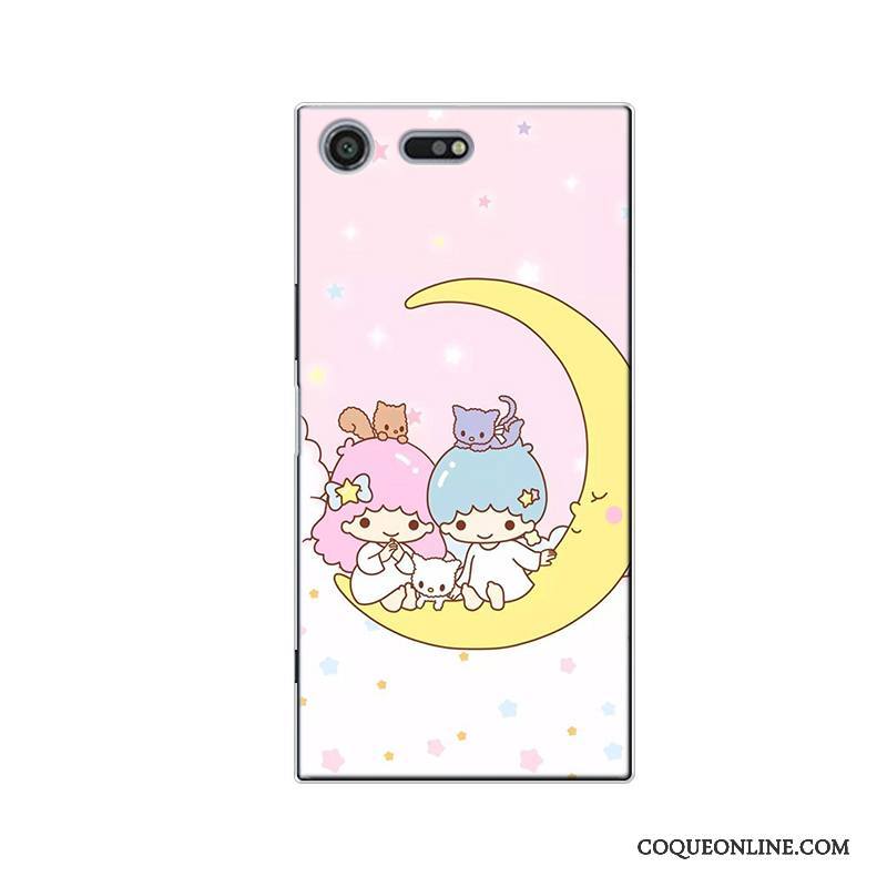 Sony Xperia Xz Premium Silicone Étoile Charmant Tout Compris Coque De Téléphone Bleu Dessin Animé