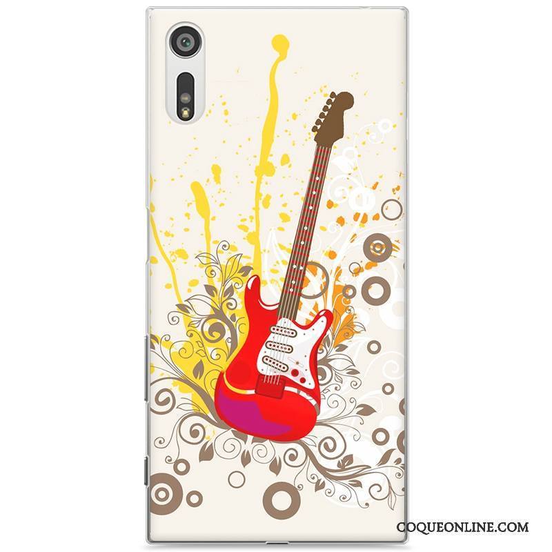 Sony Xperia Xz Violet Coque De Téléphone Peinture Personnalité Difficile Protection