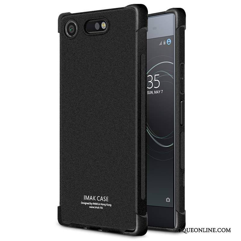 Sony Xperia Xz1 Compact Fluide Doux Protection Étui Transparent Coque De Téléphone Incassable Tout Compris