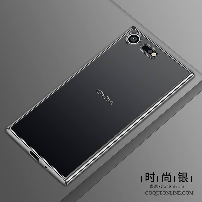 Sony Xperia Xz1 Compact Fluide Doux Étui Transparent Silicone Coque Protection De Téléphone