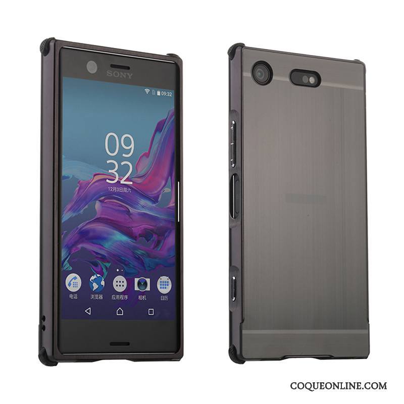 Sony Xperia Xz1 Compact Tendance Protection Incassable Étui Coque De Téléphone Métal Border