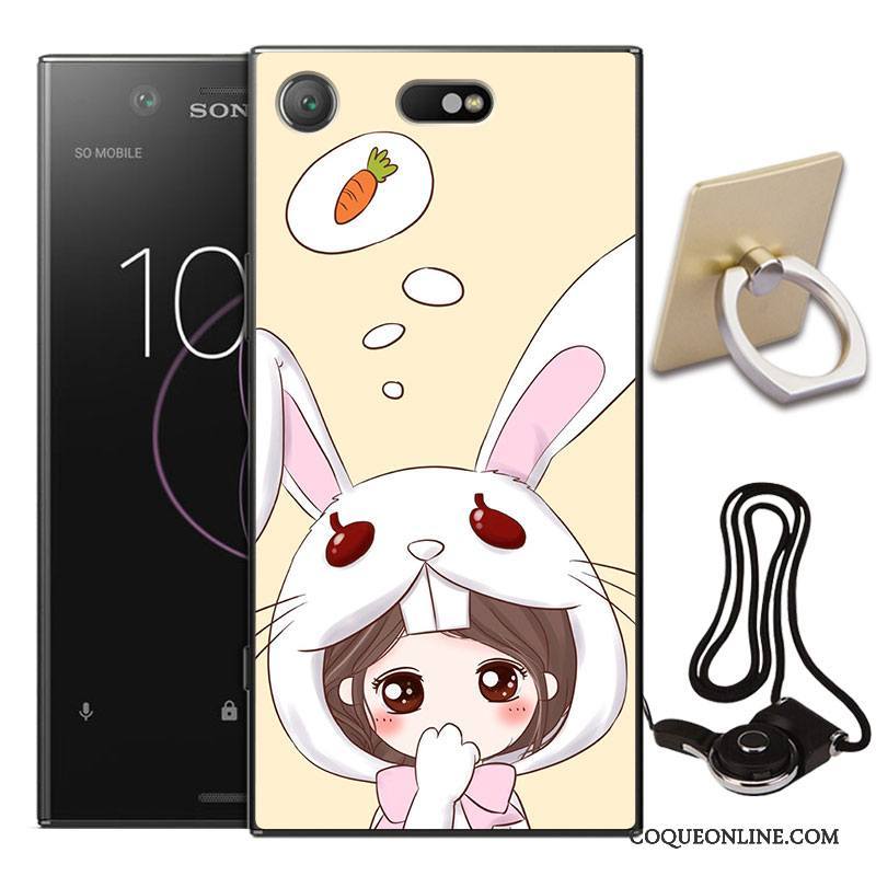 Sony Xperia Xz1 Compact Tout Compris Coque De Téléphone Étui Incassable Fluide Doux Protection Peinture