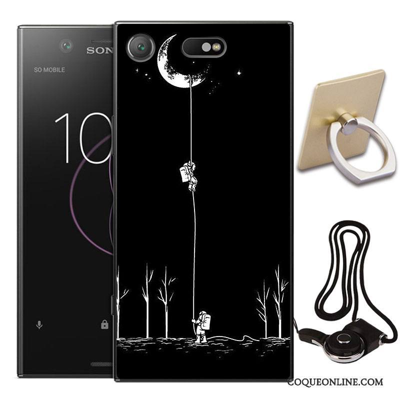 Sony Xperia Xz1 Compact Tout Compris Coque De Téléphone Étui Incassable Fluide Doux Protection Peinture