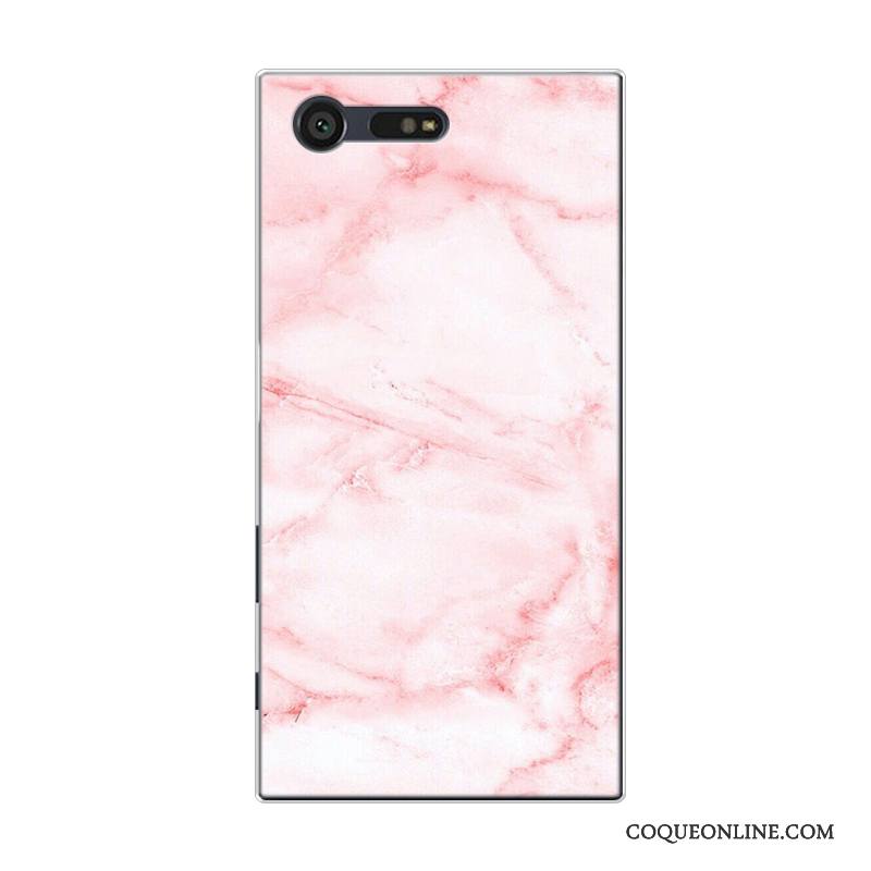 Sony Xperia Xz1 Coque De Téléphone Simple Étui Protection Silicone Fluide Doux Grand