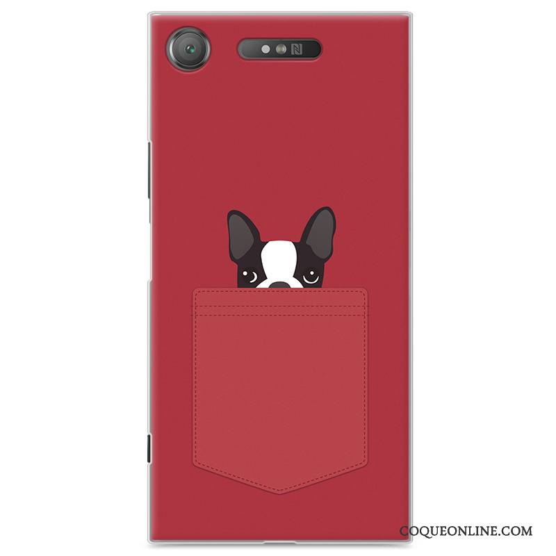 Sony Xperia Xz1 Protection Gris Coque De Téléphone Dessin Animé Étui Difficile