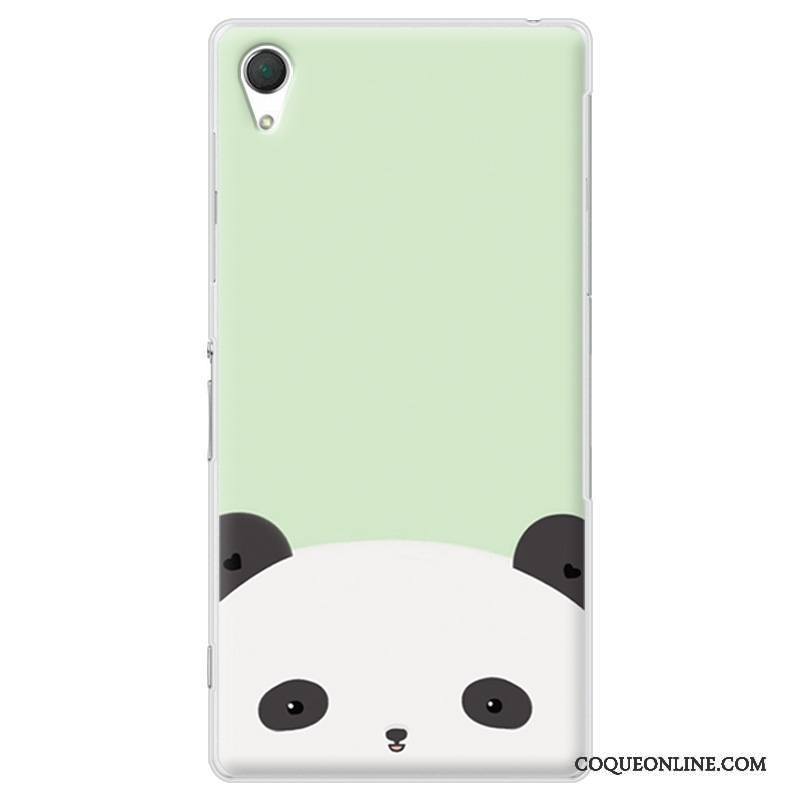 Sony Xperia Z2 Coque Dessin Animé Légère Vert Étui Protection Difficile