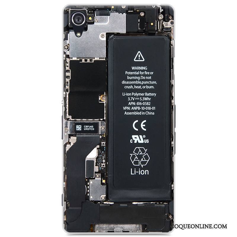 Sony Xperia Z2 Personnalité Rouge Protection Étui Difficile Coque De Téléphone Créatif