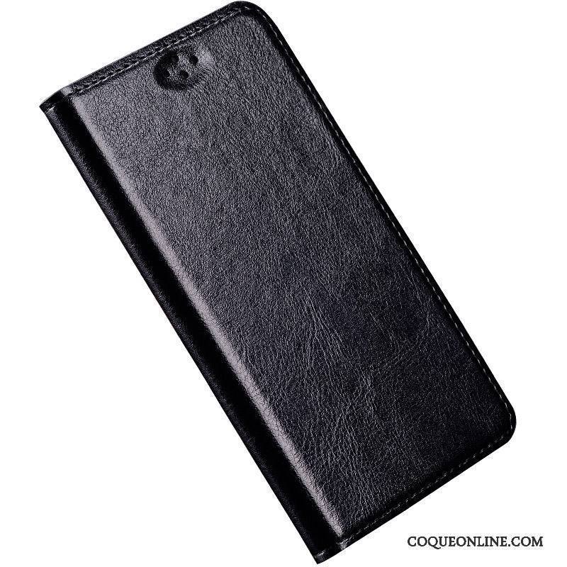 Sony Xperia Z2 Étui En Cuir Luxe Protection Clamshell Cuir Véritable Coque Silicone