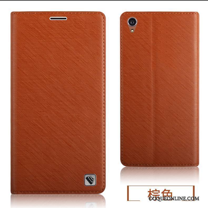 Sony Xperia Z3 Coque Couvercle Arrière Silicone Protection Marron Tout Compris Fluide Doux Téléphone Portable