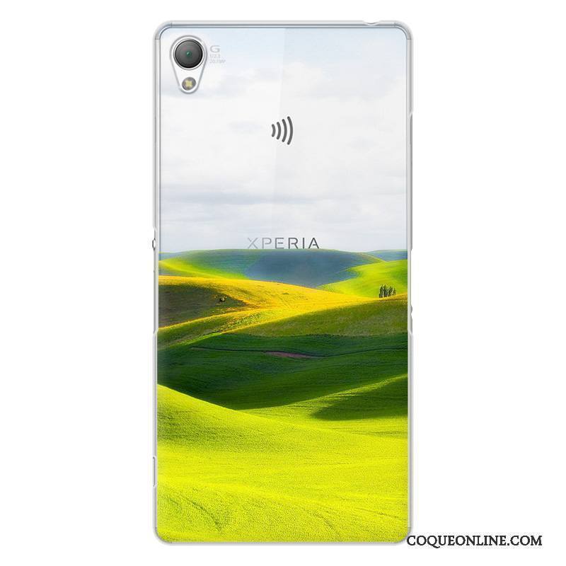 Sony Xperia Z3 Dessin Animé Original Protection Étui Coque Bleu De Téléphone