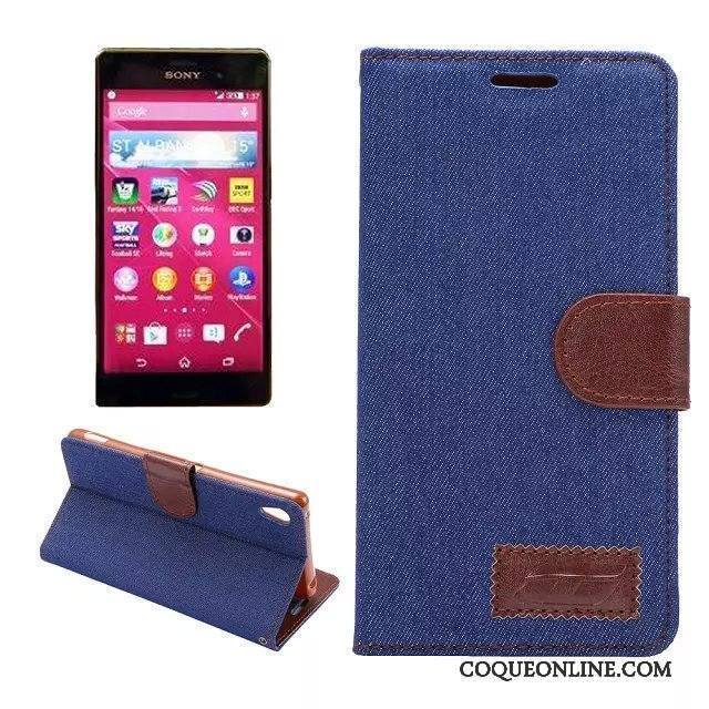 Sony Xperia Z3+ Tissu Modèle Fleurie Silicone Téléphone Portable Fluide Doux Étui En Cuir Coque De Téléphone