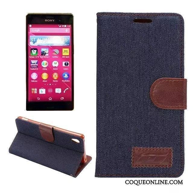 Sony Xperia Z3+ Tissu Modèle Fleurie Silicone Téléphone Portable Fluide Doux Étui En Cuir Coque De Téléphone