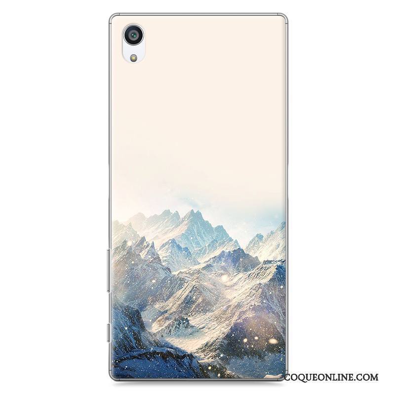 Sony Xperia Z5 Bleu Coque Étui Protection De Téléphone Dessin Animé Difficile