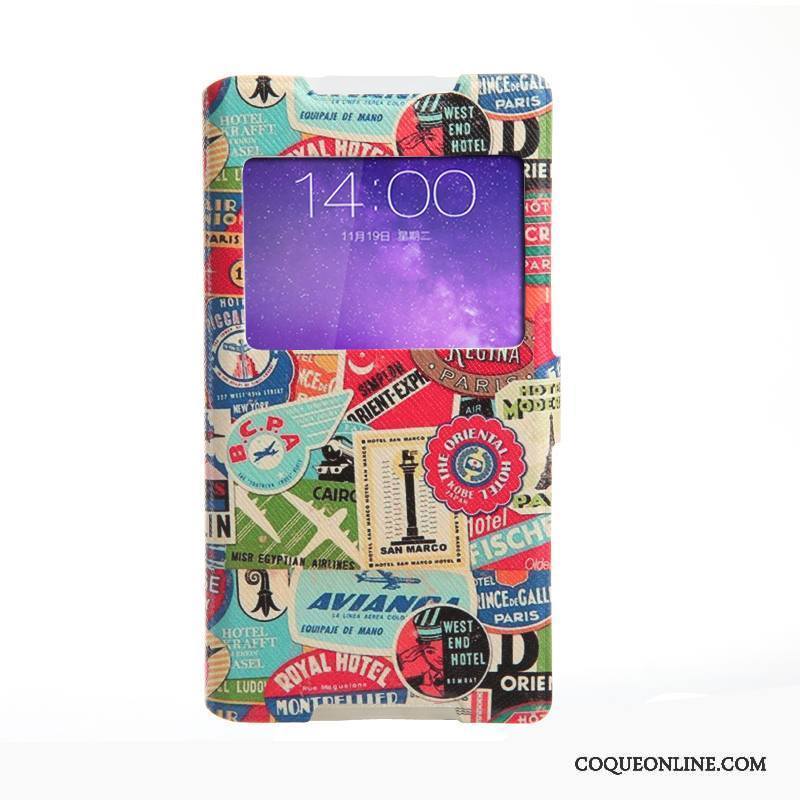 Sony Xperia Z5 Compact Peinture Coque De Téléphone Mini Fluide Doux Protection Ouvrir La Fenêtre Housse