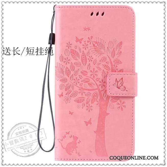 Sony Xperia Z5 Compact Rose Coque Incassable Étui Protection De Téléphone Étui En Cuir