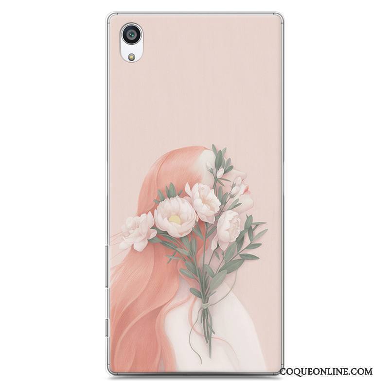 Sony Xperia Z5 Coque De Téléphone Peinture Difficile Rouge Protection Étui Art