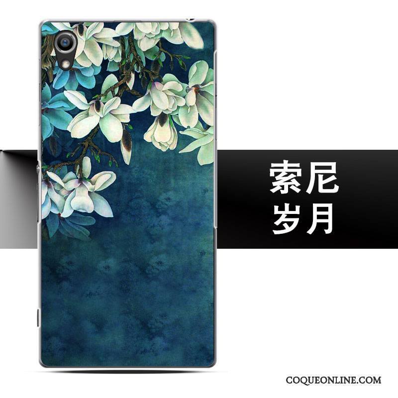 Sony Xperia Z5 Coque Téléphone Portable Créatif Vert Incassable Étui Délavé En Daim Personnalité