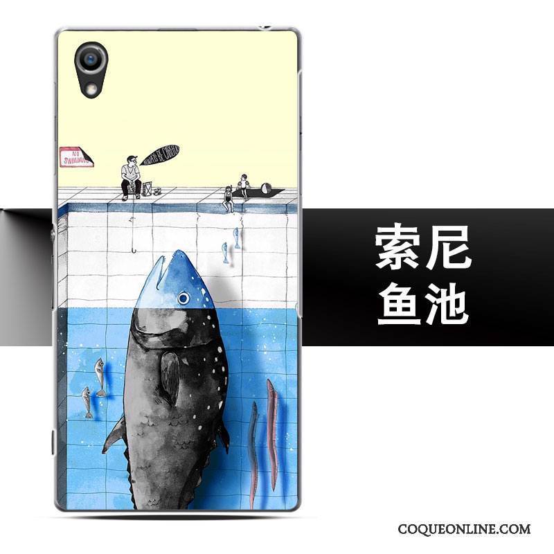 Sony Xperia Z5 Coque Téléphone Portable Créatif Vert Incassable Étui Délavé En Daim Personnalité
