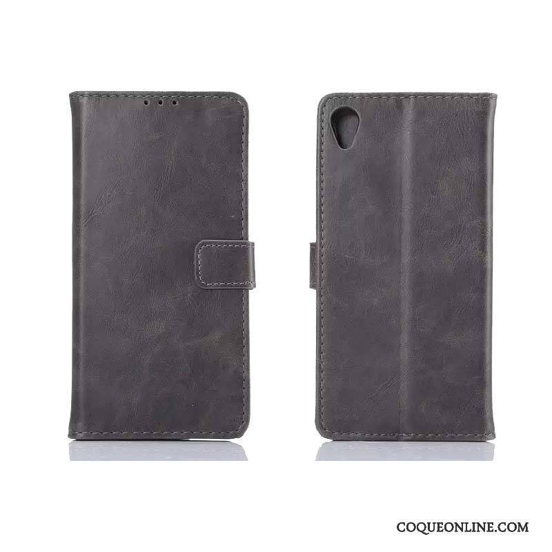 Sony Xperia Z5 Coque Étui Étui En Cuir De Téléphone Protection Téléphone Portable