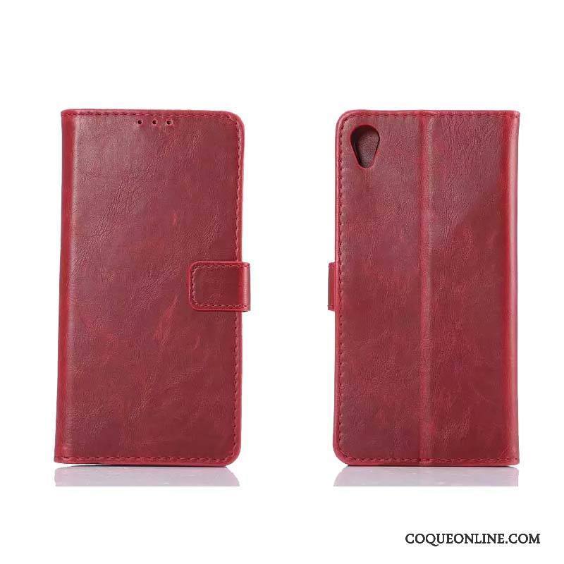 Sony Xperia Z5 Coque Étui Étui En Cuir De Téléphone Protection Téléphone Portable