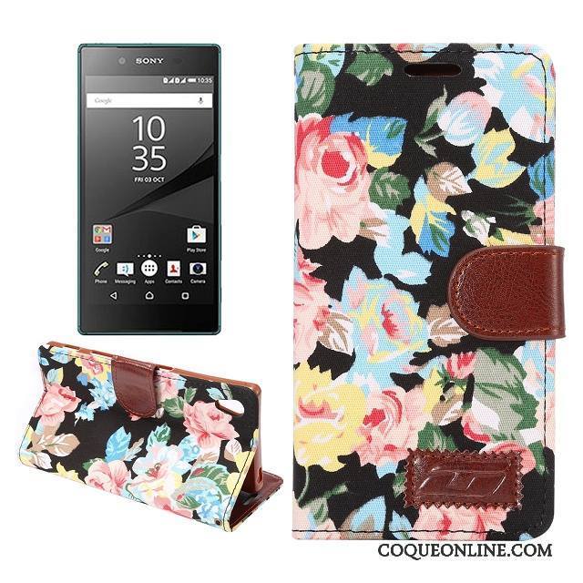Sony Xperia Z5 Protection Fluide Doux Téléphone Portable Étui Bleu Coque De Téléphone