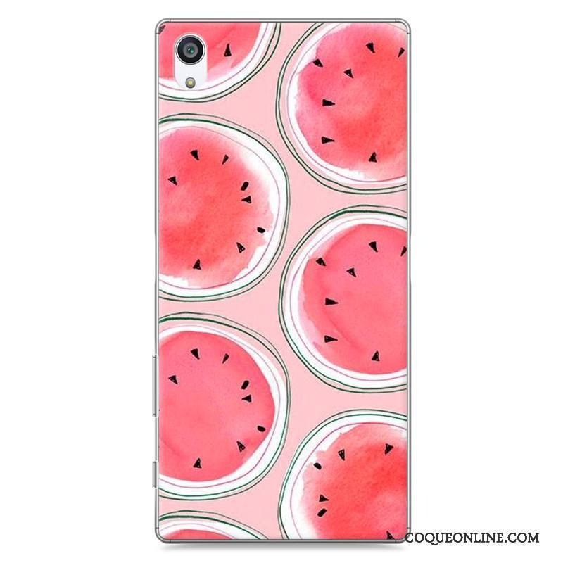 Sony Xperia Z5 Protection Peinture Étui Vert Dessin Animé Difficile Coque De Téléphone