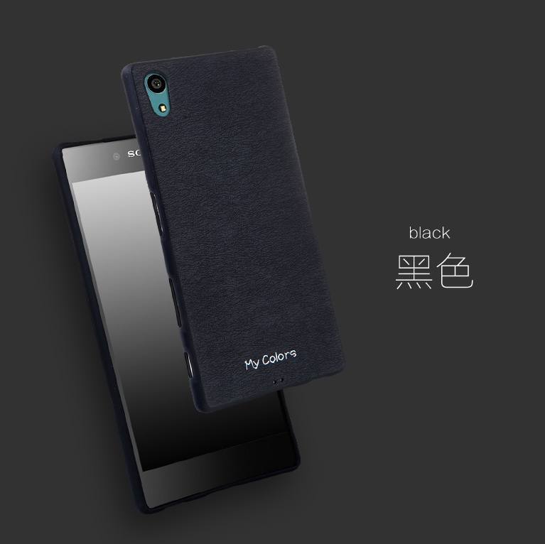Sony Xperia Z5 Étui Couleur Silicone Téléphone Portable Coque De Téléphone Bleu Protection