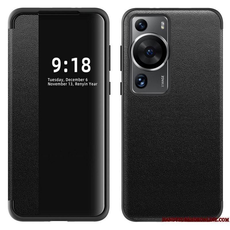 View Cover Huawei P60 Pro Simili Cuir