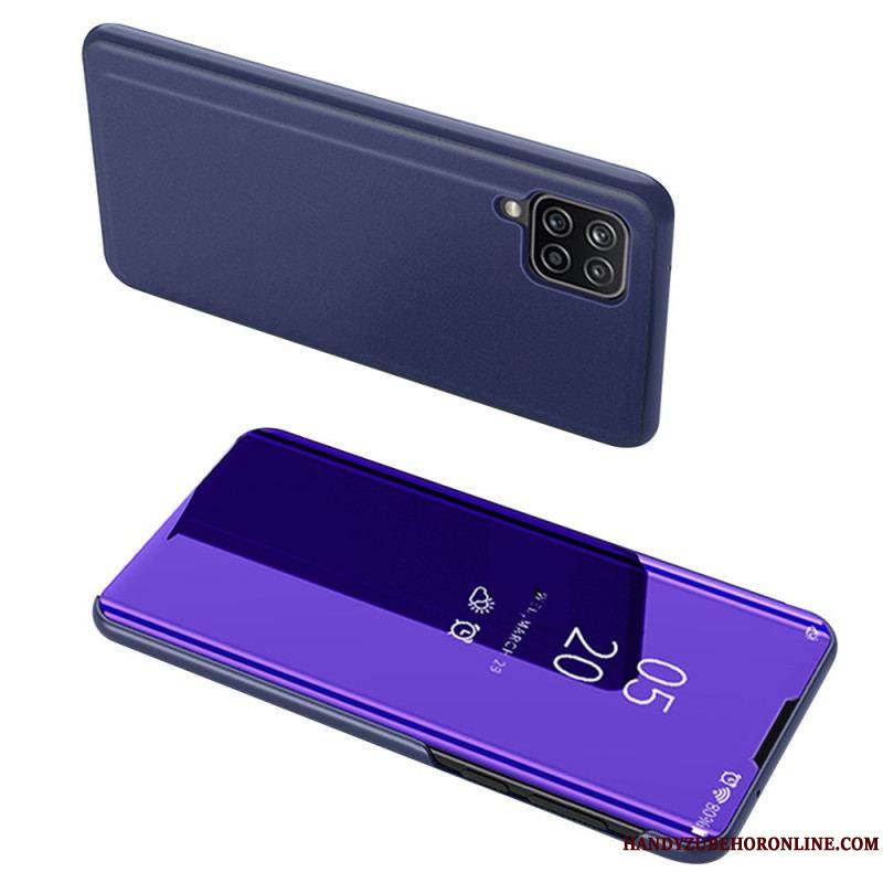 View Cover Samsung Galaxy M32 Miroir et Simili Cuir