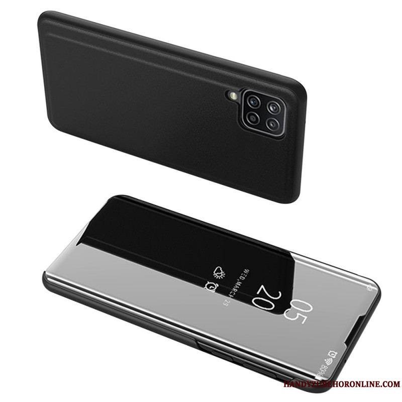 View Cover Samsung Galaxy M32 Miroir et Simili Cuir